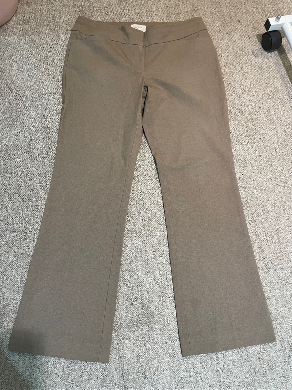 Loft 
Woman light  Brown Dress Pants - Classic Tailored Fit